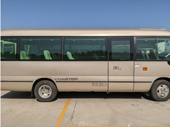 Minibús, Furgoneta de pasajeros TOYOTA Coaster original Japanese passenger bus minivan: foto 4