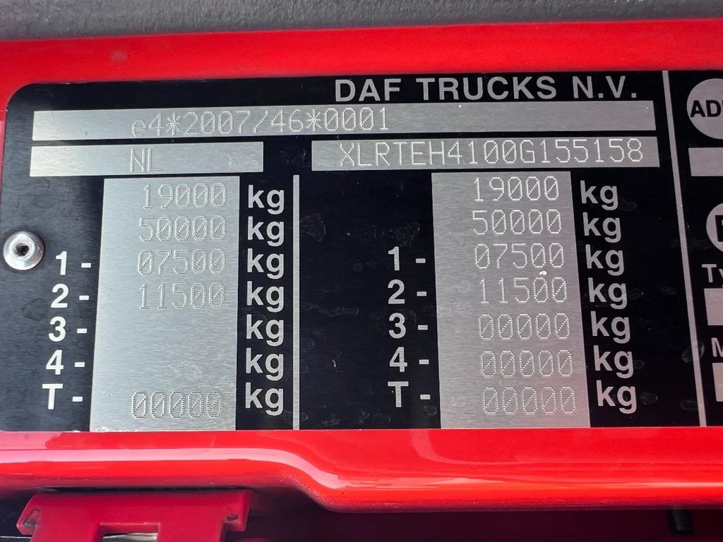 Cabeza tractora DAF XF 440 SSC 4X2 EURO 6 VOLUME: foto 6