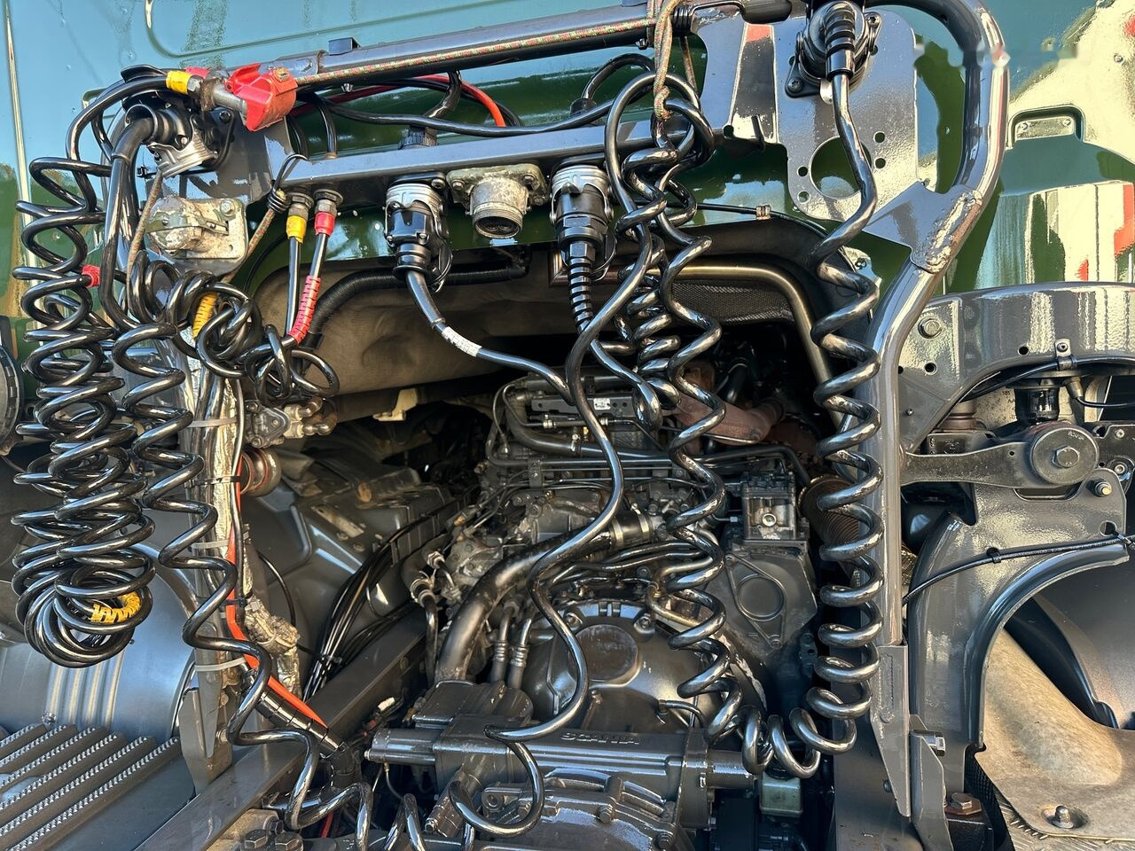 Cabeza tractora Scania R480 Mega SZM Klima Retarder Höhenverstellbare Sattelkupplung: foto 12