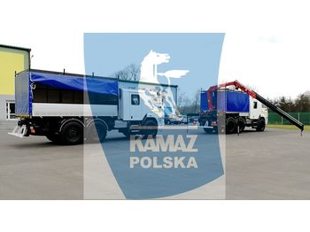KAMAZ 6x6 SERVICE CAR - Camión lona