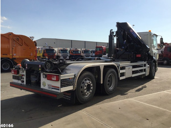Camión multibasculante, Camión grúa DAF FAN CF 430 HMF 23 ton/meter laadkraan + Welvaarts Weighing system: foto 4
