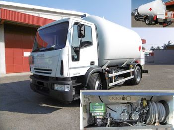 Camión cisterna para transporte de gas IVECO Eurocargo 180e28: foto 1