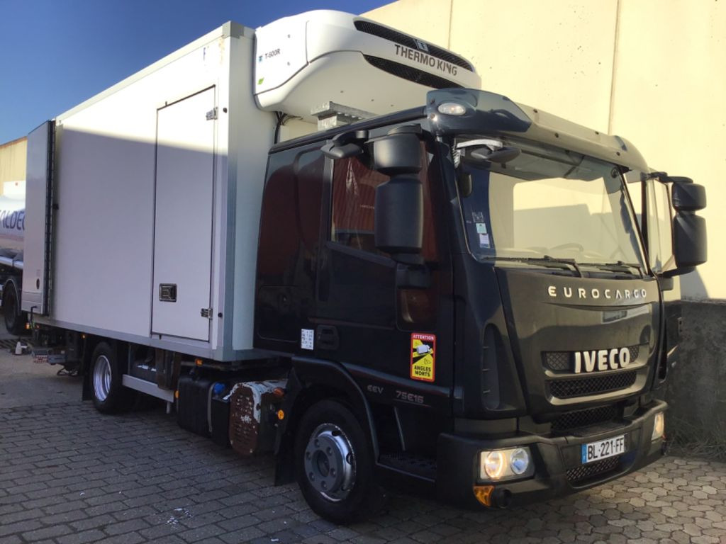 Camión frigorífico Iveco 75E16 EEV / Thermoking T - 600 R / 104.508 Km: foto 3