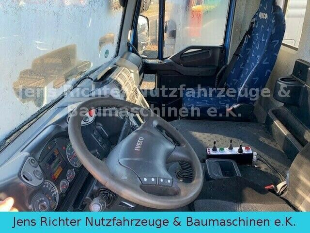Camión portacontenedor de cadenas Iveco AD190S31 mit Absetzkipperaufbau: foto 12