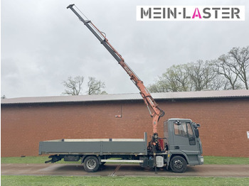 Camión caja abierta, Camión grúa Iveco ML 80E18 Atlas 60.1 11,9 m - 550 kg 5+6 St.Kreis: foto 3