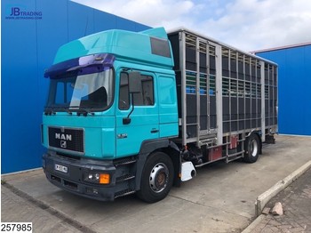 Camión transporte de ganado MAN 19 463 Manual, Retarder, Animals / Livestock transport: foto 1