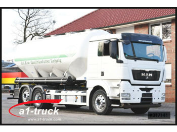 Camión cisterna MAN TGX 26.440 Silo Feldbinder 30m³: foto 1