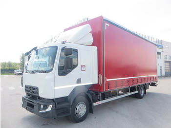 Renault D16 250 4x2 Tarpaulin body 7,48m  - Camión lona