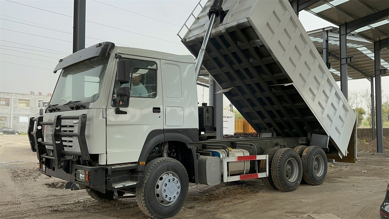 Camión volquete para transporte de silos SINOTRUK HOWO 371 Dump Truck: foto 8