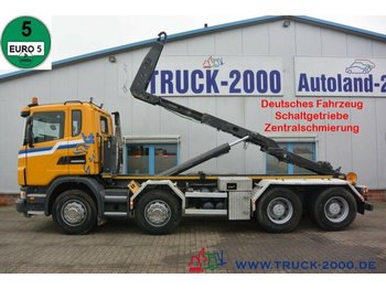 Camión multibasculante Scania G 480 8x4 Knick-Schub Haken 24 Tonnen Retarder: foto 1