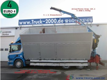 Camión volquete, Camión grúa Scania P380 Glas Metall Wertstoff Recycling 37m³ 1.Hand: foto 1
