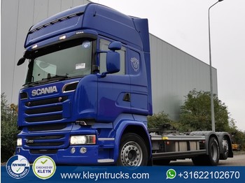 Camión portacontenedore/ Intercambiable Scania R450 tl xenon 6x2*4: foto 1