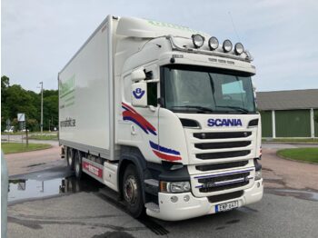 Camión caja cerrada Scania R580 6×2-4 Fjärrbil: foto 1