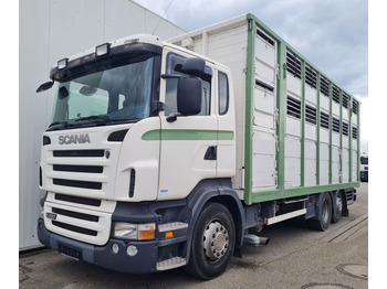 Camión transporte de ganado Scania R 420 LB: foto 1