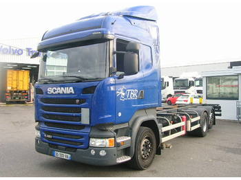 Camión portacontenedore/ Intercambiable Scania R-serie 6x2: foto 1