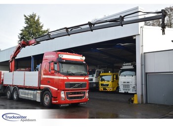 Camión caja abierta, Camión grúa Volvo FH 480 HMF 2220 K5, Euro 5, Remote control, 6x2, Truckcenter Apeldoorn: foto 1