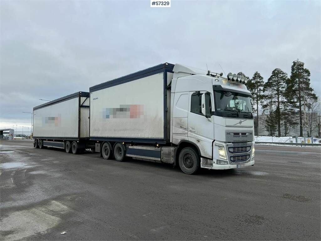 Leasing de Volvo FH 6x2 wood chip truck with trailer Volvo FH 6x2 wood chip truck with trailer: foto 14