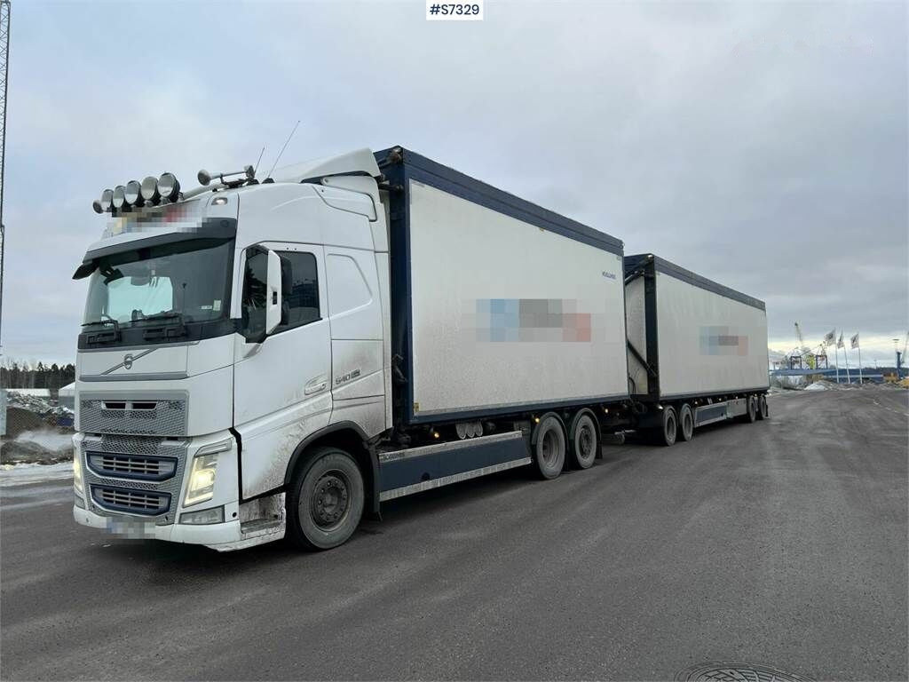 Leasing de Volvo FH 6x2 wood chip truck with trailer Volvo FH 6x2 wood chip truck with trailer: foto 15