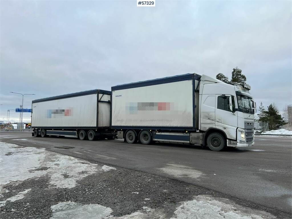 Leasing de Volvo FH 6x2 wood chip truck with trailer Volvo FH 6x2 wood chip truck with trailer: foto 7
