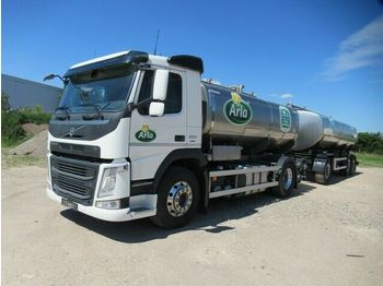 Camión cisterna para transporte de alimentos Volvo FM 450 Milchsammler, Euro 6, 2 x 5.500 Liter: foto 1