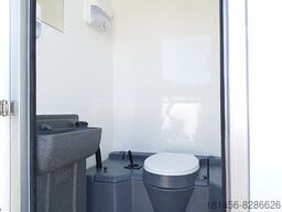 Casa contenedor, Remolque nuevo Mobiles Büro isoliert mit Toilette: foto 14