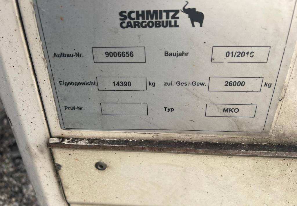 Caja cerrada Schmitz Cargobull Transportskåp serie 9006656: foto 8