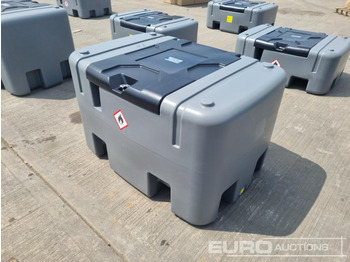  Unused Combo 400 Litre Diesel Tank, 12 Volt Pump, Triggered Nozzle & Hose - Tanque de almacenamiento