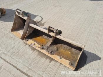  Strickland 48" Ditching, 18" Ditching Bucket 35mm Pin to suit Mini Excavator - Cazo
