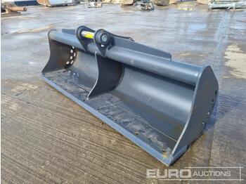  Strickland 72" Ditching Bucket 50mm Pin to suit 6-8 Ton Excavator - Cazo