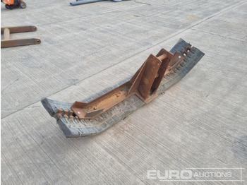 Grading Blade 45mm Pin to Suit 4-6 Ton Excavator - Hoja de bulldozer