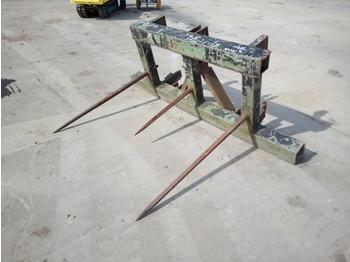 Straw Spike to suit 3 Point Linkage/JCB Telehandler - Implemento