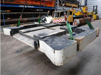 Contrapeso para Maquinaria de construcción Terex Demag AC 350-1 counterweight 7 ton: foto 1