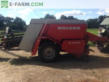 Welger d4000 - Empacadora de pacas cuadradas