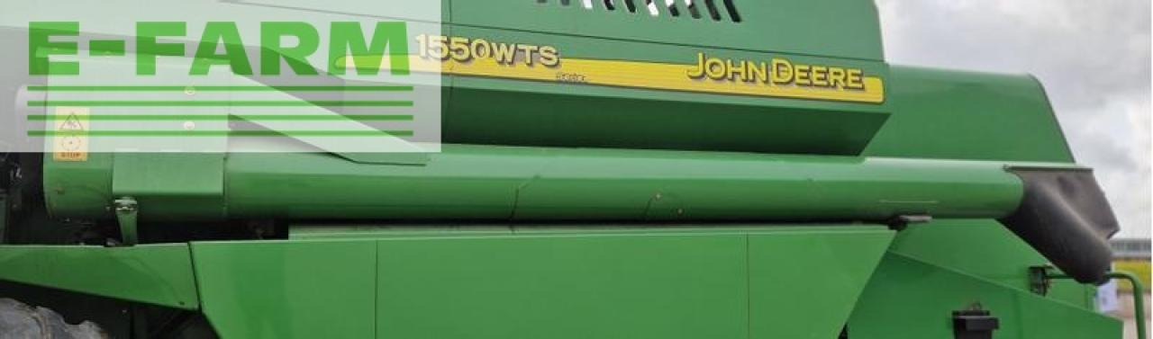 Cosechadora de granos John Deere jd 1550 wts serie 2: foto 15