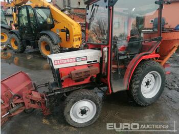  Gutbrod 4WD Compact Tractor, Snow Blade, Spreader, Brush, Lawn Mower, Full Cab - Mini tractor