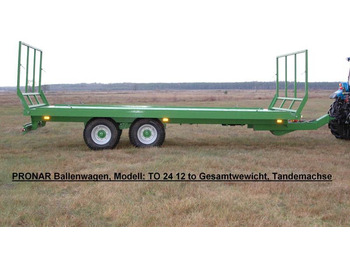 Remolque agrícola nuevo Pronar ab Lager: Ballenwagen, NEU, auch mit Bordwandgit: foto 4