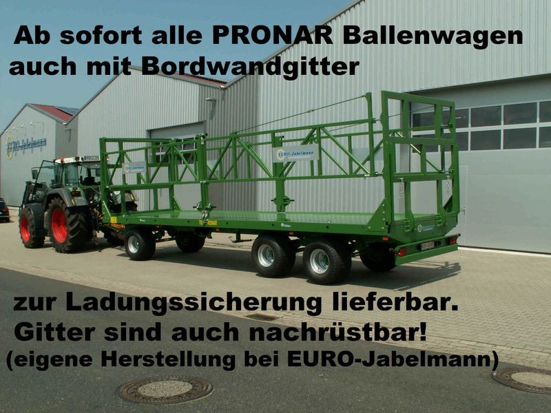 Remolque agrícola nuevo Pronar ab Lager: Ballenwagen, NEU, auch mit Bordwandgit: foto 2