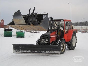 Tractor Volvo BM Valmet 705-4 Traktor med lastare plog & skopor: foto 1