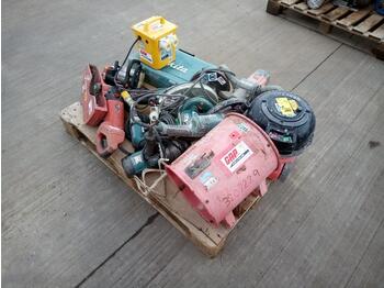 Equipo de construcción 110Volt Space Heater, 110Volt Vacuum, 110Volt Mixer, 110Volt Chainsaw, 110Volt Chop Saw, Various Makita Powertools (6 of), 110Volt Transformer: foto 1