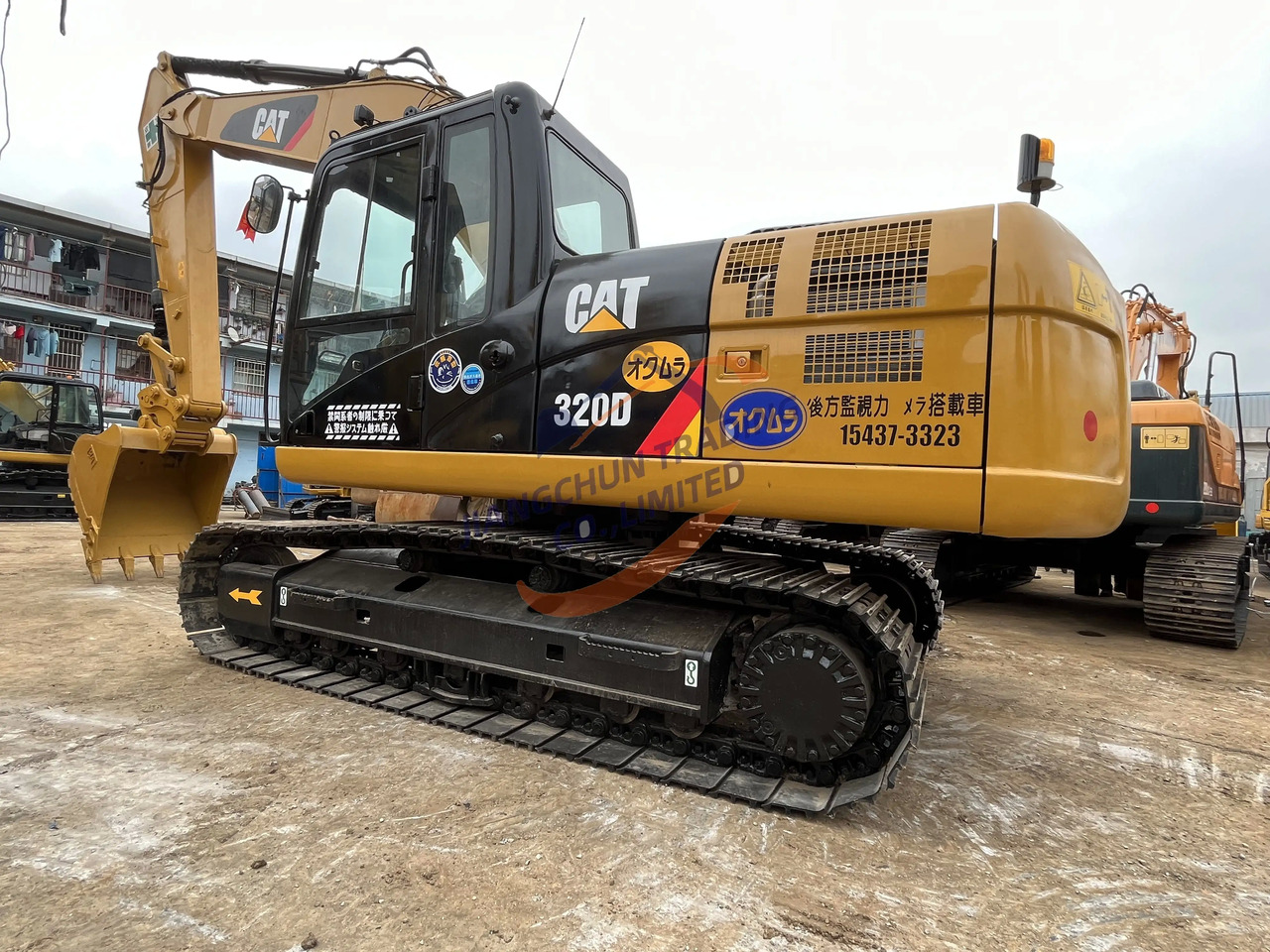 Excavadora 2022 Year Used Caterpillar Excavator Cat 320D With Cat Hydraulic Engine Original From Japan: foto 7