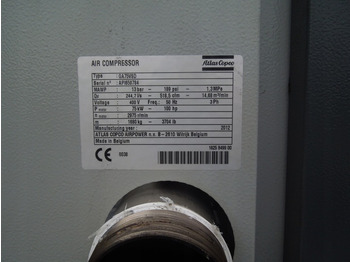 Compresor de aire ATLAS COPCO GA75VSD: foto 5