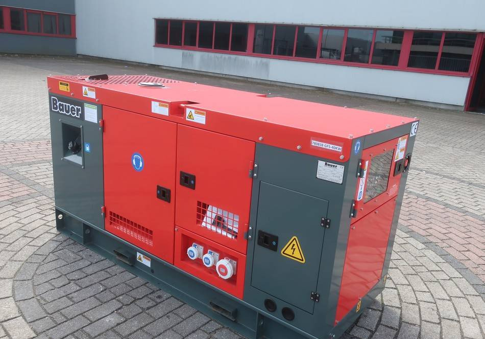 Generador industriale Bauer GFS-40KW Diesel Generator 50KVA ATS 400/230V NEW: foto 5