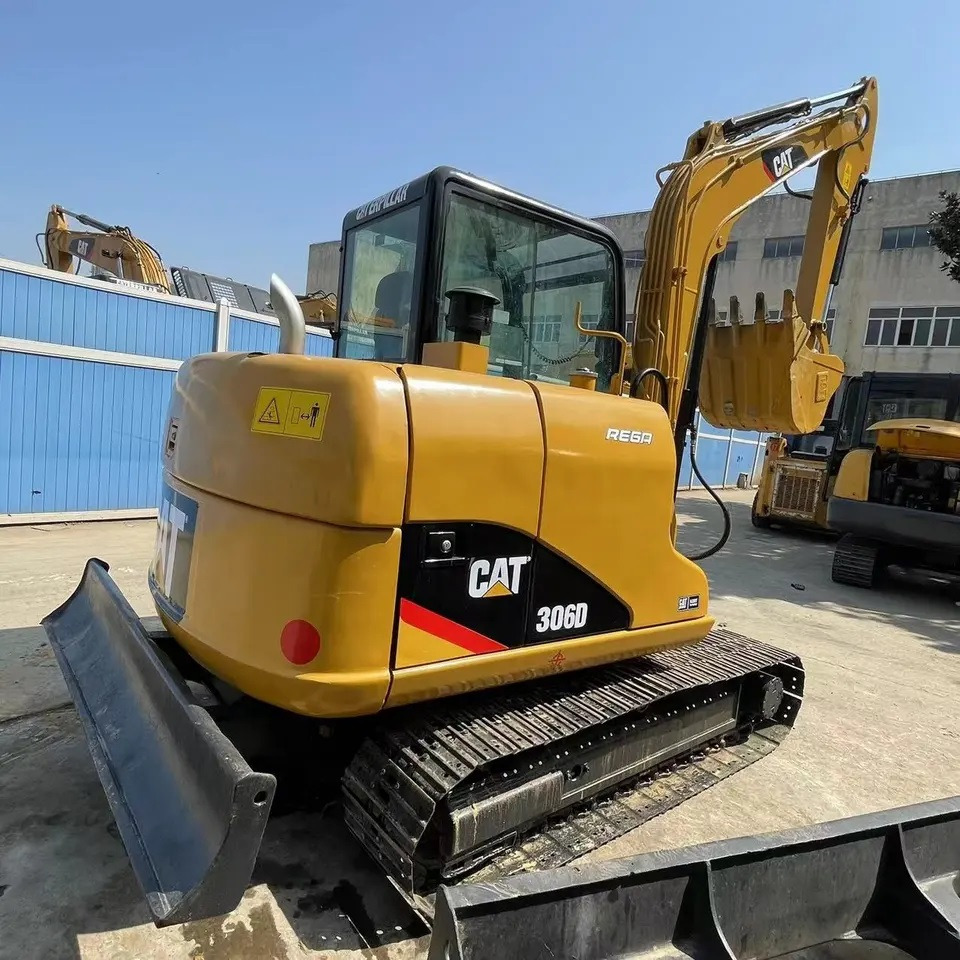 Excavadora de cadenas CATERPILLAR 306 track excavator CAT hydraulic digger 6 tons: foto 5