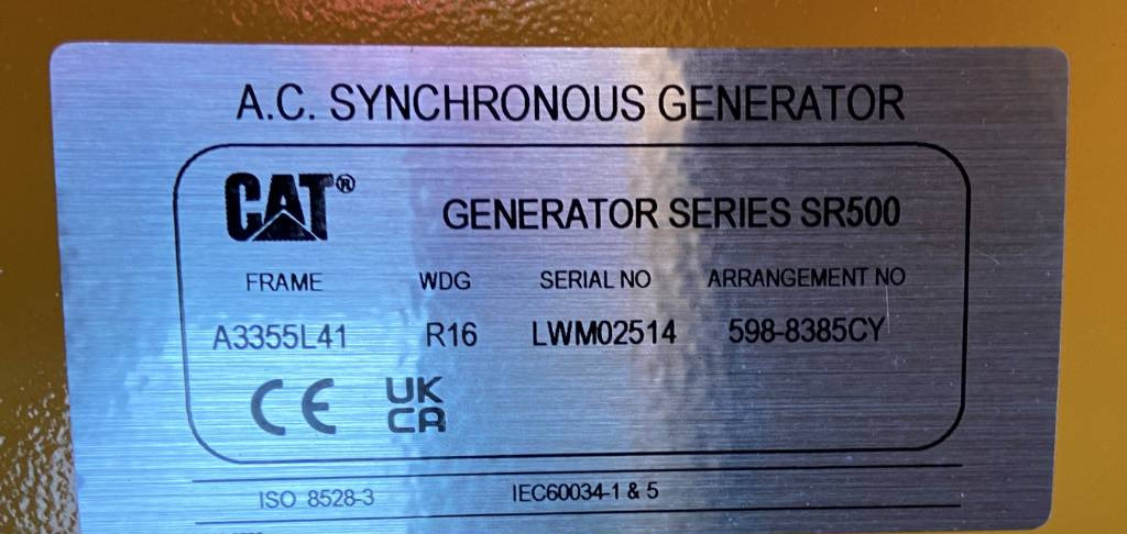 Generador industriale CAT DE715GC - 715 kVA Stand-by Generator - DPX-18224: foto 12