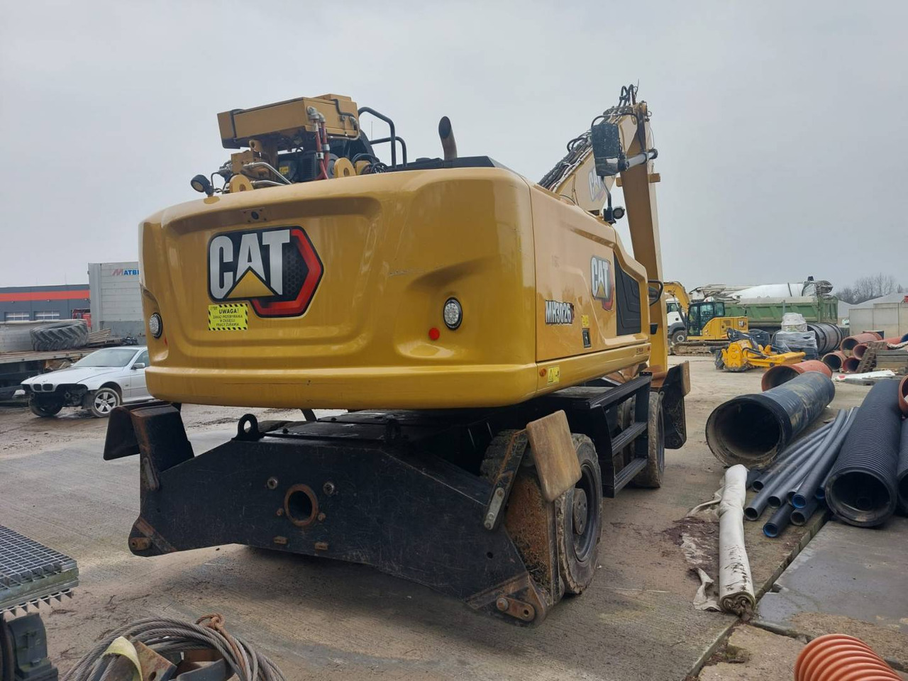 Excavadora de ruedas CAT MH3026: foto 3