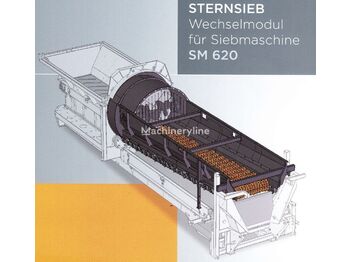  Sternsieb Wechselmodul für Doppstadt SM620 TYP 3 / 0-20mm - Cribadora