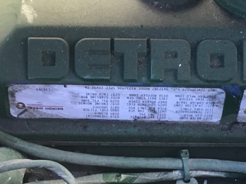 Generador industriale Detroit Diesel 12V92 TA GENERATOR 500KVA USED: foto 9