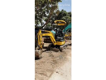 Miniexcavadora KOMATSU PC18 -2 mini track excavator extendable undercarriage: foto 2