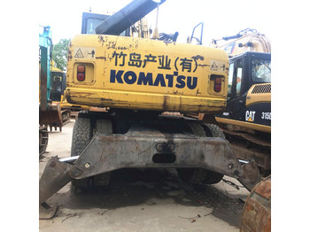 Excavadora de ruedas KOMATSU PW160: foto 1