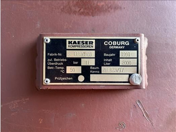 Compresor de aire Kaeser: foto 5